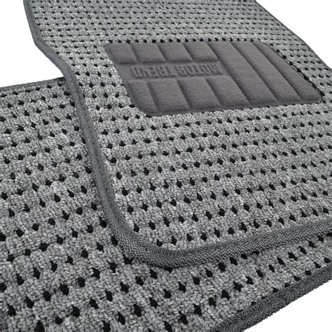 Gray Heavy Duty Woven Berber Carpet Car Floor Mats Fit 4 Pcs | eBay