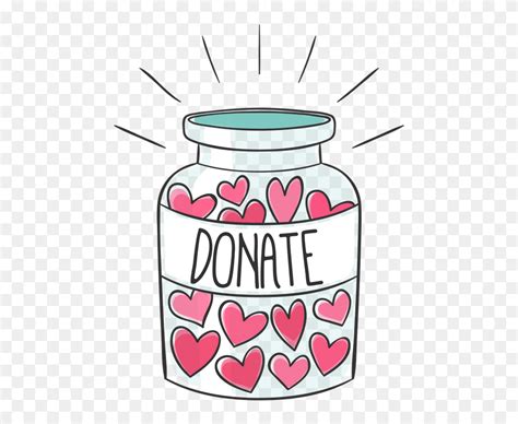 Donate Jar Clip Art - Png Download (#5203056) - PinClipart