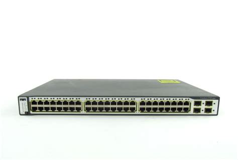 Cisco WS-C3750-48TS-S 3750 48-Port 10/100 4 SFP Network Switch