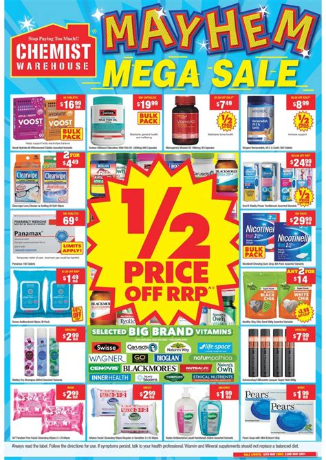 Chemist Warehouse Catalogue 10 - 23 May 2021 - Catalogue AU