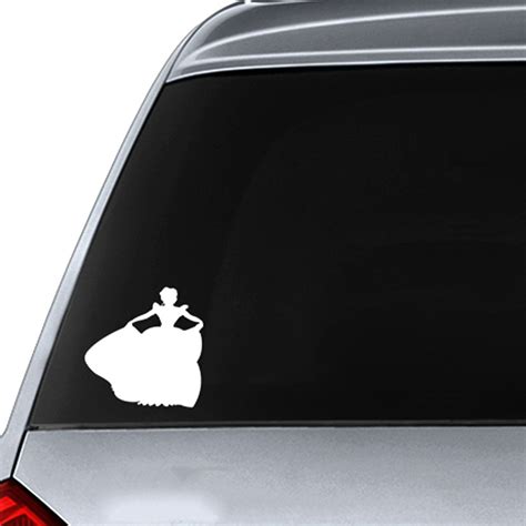 Princess Decal Decal With Princess Car Decal Decal for - Etsy Singapore