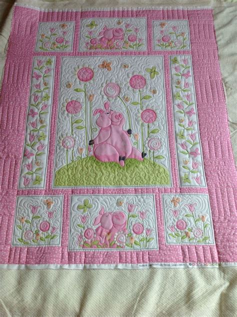 Think pink !!!!!! | Baby quilt panels, Panel quilt patterns, Quilts