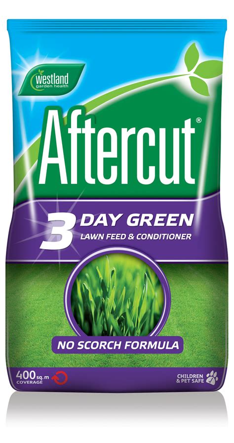 Westland ® Aftercut 3 Day Green Lawn Feed 400 m² 14kg | Departments ...