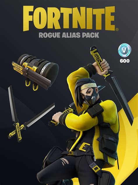 ROGUE ALIAS PACK Fortnite Skin Images, Shop History,, 59% OFF