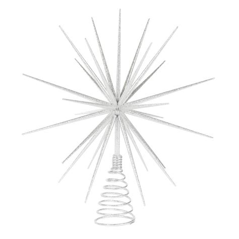 Buy 3D Starburst Christmas Tree Topper Silver in Australia | Real ...