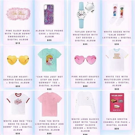 New Taylor Merch | Taylor swift merchandise, Xmas wishes, Taylor swift