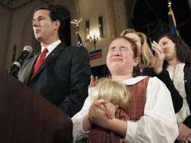 disco inferno: Rick santorum daughter - news and pictures