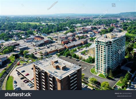 Aerial View Milton Ontario Canada Spring Stock Photo 2172117413 ...