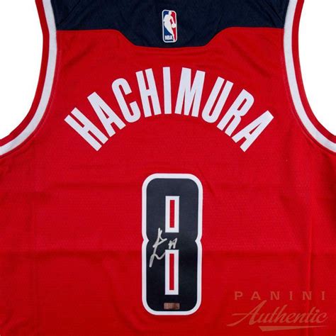 Rui Hachimura Signed Wizards Jersey (Panini COA) | Pristine Auction