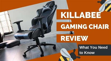 Killabee Gaming Chair Review (What You Need to Know) - Ergonomic Trends