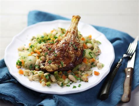 Roast Duck Legs & Cannellini Bean Cassoulet Recipe | Abel & Cole