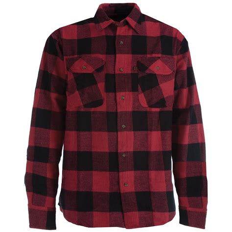 Men's Berne Heavyweight Flannel Work Shirt - 221599, Shirts at Sportsman's Guide