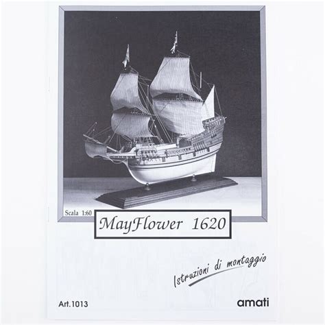 Mayflower Model Ship Plans - Amati (AM1013)