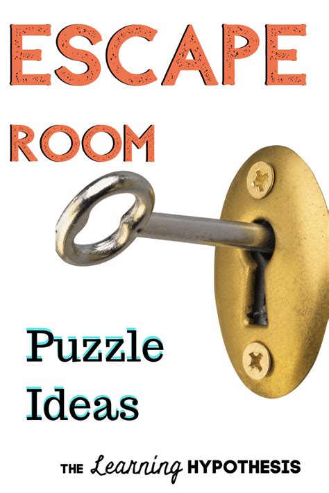 Escape Room Puzzle Ideas for your Escape Room for Kids.