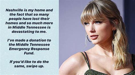 Taylor Swift Donates $1 Million to Tennessee Tornado Relief