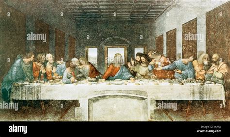 Last supper da vinci hi-res stock photography and images - Alamy