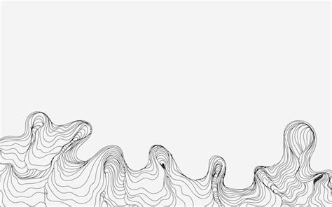 Premium Vector | Abstract wave line art background