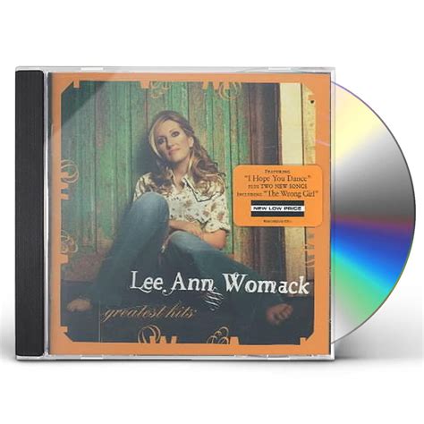 Lee Ann Womack GREATEST HITS CD