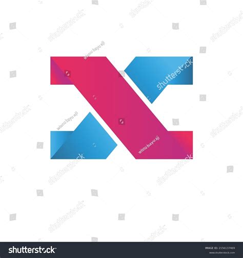 Modern Colorful X Logo Vector Design Stock Vector (Royalty Free) 2156137469 | Shutterstock