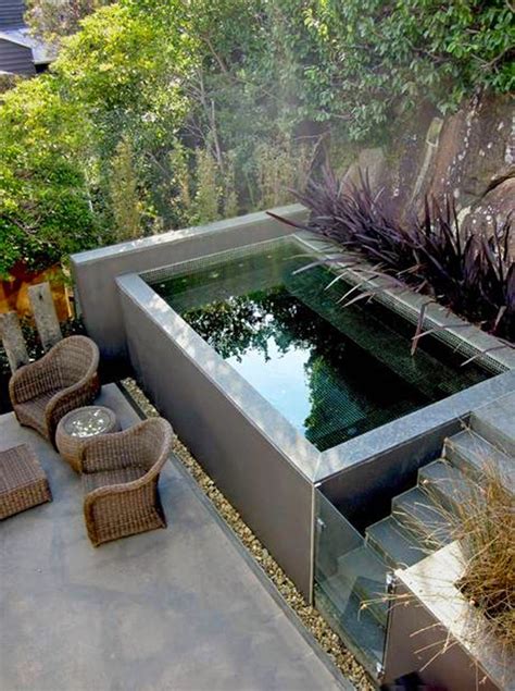 Quintais pequenos: Lazer para todas as idades! | Small backyard pools ...