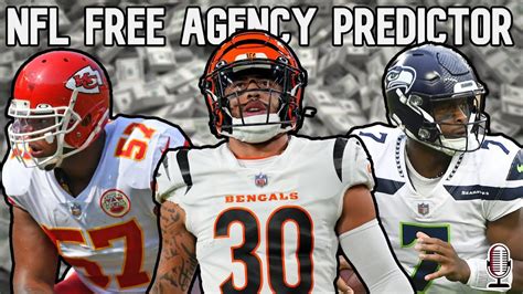 My NFL Free Agency predictions... - YouTube