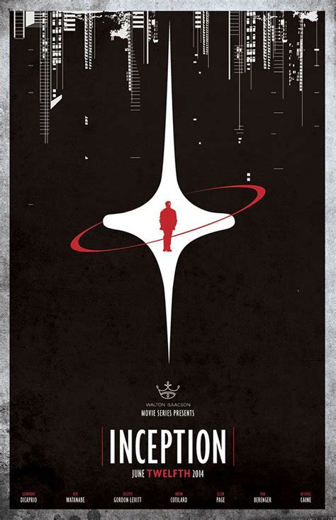 Minimalist Inception Poster on Behance | Pôsteres de filmes, Lixeira ...