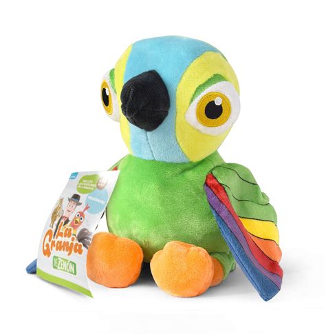 Buy La Granja De Zenon Lorito Pepe 8 in. Musical Plush Granja De Zenon El Reino Infantil Online ...