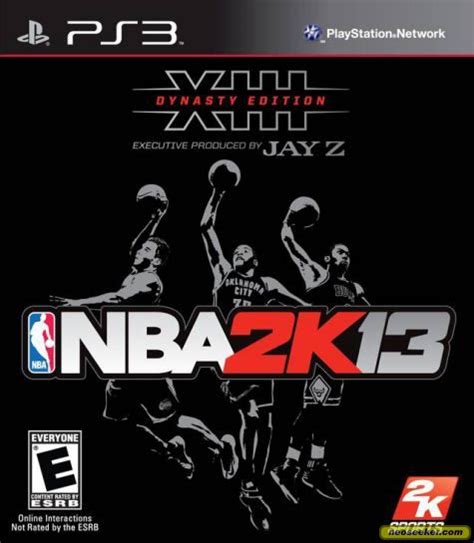 NBA 2K13 PS3 Front cover