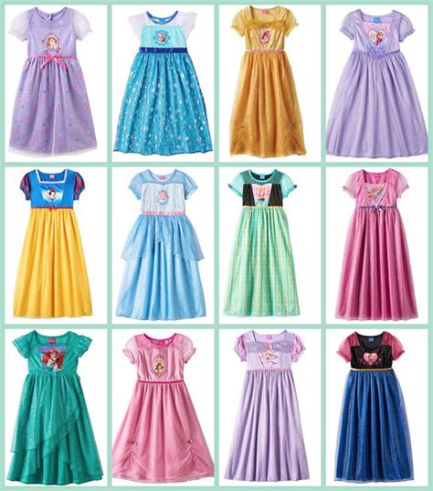 Kohl s disney princess dress up nightgowns $7 93 regularly $32 more disney deals – Artofit