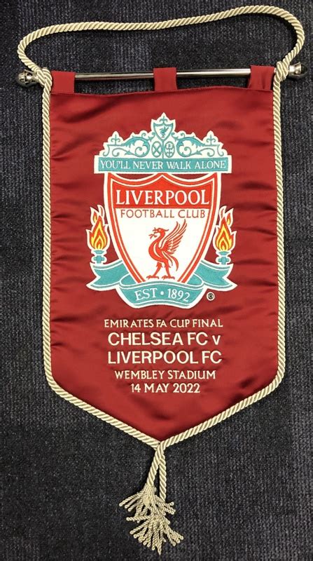 Chelsea FC Vs Liverpool FC - 2022 - FA Cup Final Pennant | eHive