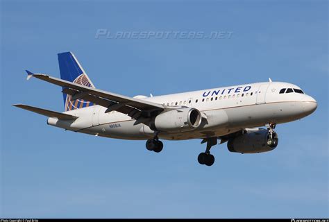 N808UA United Airlines Airbus A319-131 Photo by Paul Brito | ID 1542087 ...