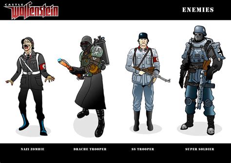 Enemies of Wolfenstein by Jarol-Tilap on DeviantArt