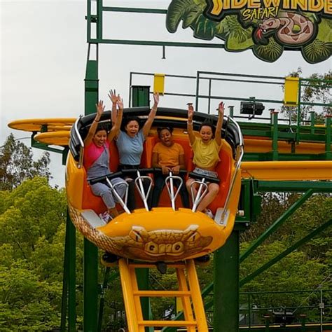 Sidewinder Safari | Family Ride | Six Flags Discovery Kingdom