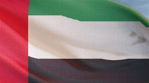 uae flag waving 3d animation united 库存影片视频（100% 免版税）1058213086 | Shutterstock