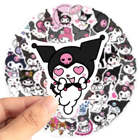 Kuromi/50 Vinyl Stickers/custom Stickers/bumper Stickers/planner ...