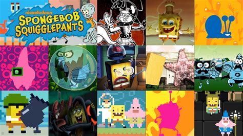 SpongeBob SquigglePants - All 110 Nanogames [4K] - YouTube