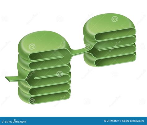 Structure of Chloroplast Granum. Thylakoid Stock Illustration ...