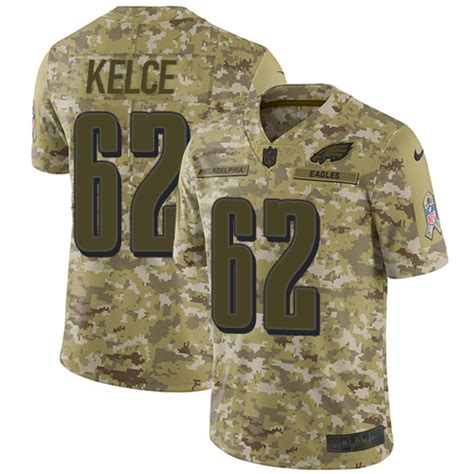 Nike Philadelphia Eagles #62 Jason Kelce Black Women’s Stitched NFL ...