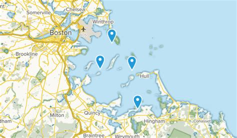 Boston Harbor Islands Map | Living Room Design 2020