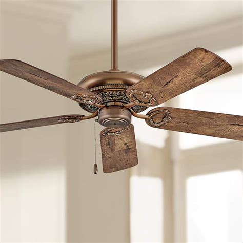 52" Hinkley Lafayette Antique Copper Ceiling Fan - #84K11 | Lamps Plus in 2020 | Ceiling fan ...