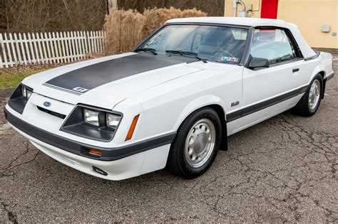 5k-Mile 1985 Ford Mustang GT 5.0 Convertible 5-Speed for sale on BaT Auctions - closed on ...