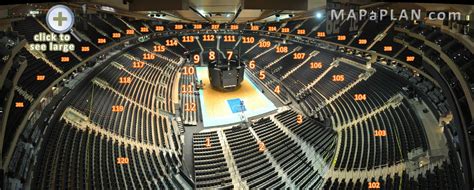 Madison Square Garden seating chart - Detailed seat numbers - MapaPlan.com