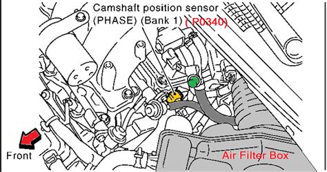 P0340 NISSAN Camshaft Position Sensor Circuit Bank 1 ~ Cars-Fault