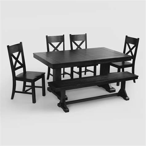 Antique Black Verona Dining Collection | Dining room furniture sets ...