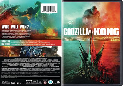 GODZILLA vs KONG DVD Cover : r/Monsterverse