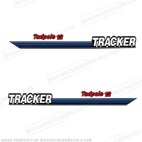 Bass Tracker Decals