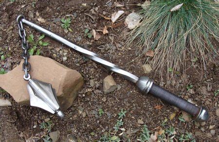 FORGED FLAIL, replica of a medieval weapon - wulflund.com