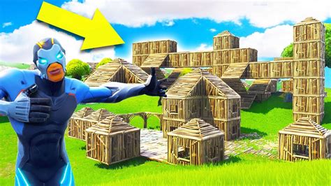 BUILDING A NEW CITY CHALLENGE! (Fortnite Battle Royale) - YouTube