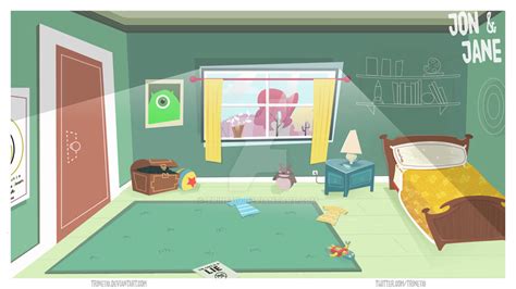 Bedroom Background for animation by trine110 on DeviantArt