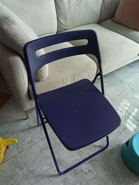 IKEA foldable chair, Furniture & Home Living, Furniture, Chairs on Carousell